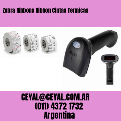 Zebra Ribbons Ribbon Cintas Termicas