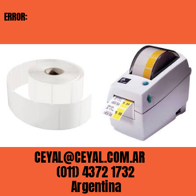 rollo de ribbon  cera resina 83×450 – argentina