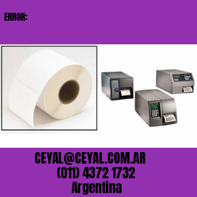 ribbon termico  cera 33 x 500 – argentina