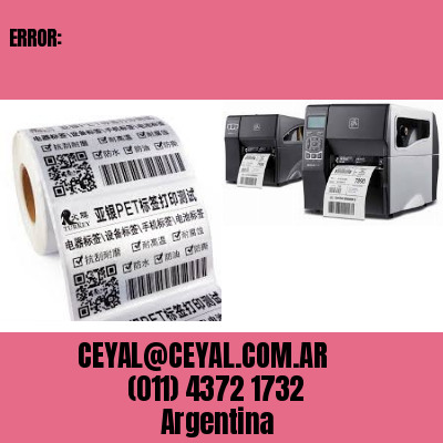 ribbon termico  resina 83 x 400 – argentina