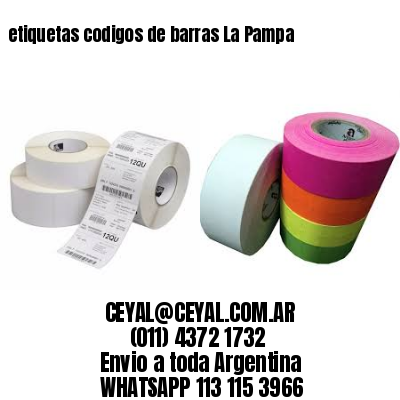 etiquetas codigos de barras La Pampa