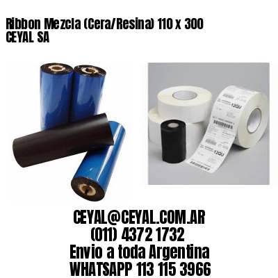 Ribbon Mezcla (Cera/Resina) 110 x 300 CEYAL SA