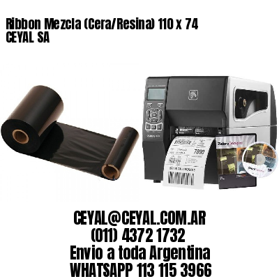 Ribbon Mezcla (Cera/Resina) 110 x 74 CEYAL SA
