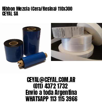 Ribbon Mezcla (Cera/Resina) 110×300 CEYAL SA