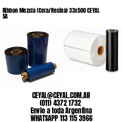 Ribbon Mezcla (Cera/Resina) 33×500 CEYAL SA