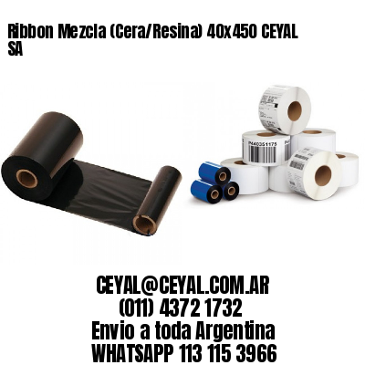 Ribbon Mezcla (Cera/Resina) 40×450 CEYAL SA
