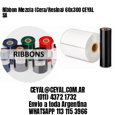Ribbon Mezcla (Cera/Resina) 60×300 CEYAL SA