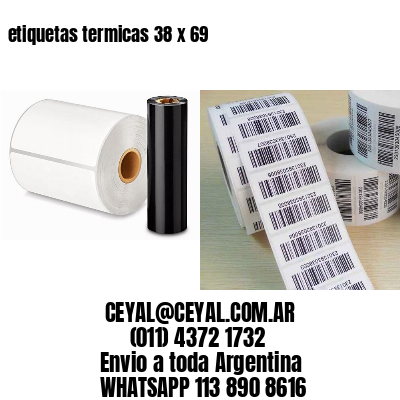 etiquetas termicas 38 x 69