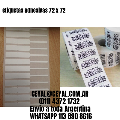 etiquetas adhesivas 72 x 72