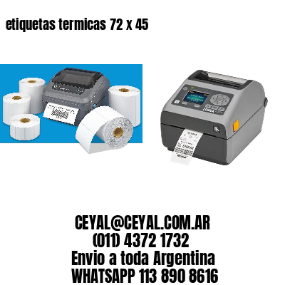 etiquetas termicas 72 x 45