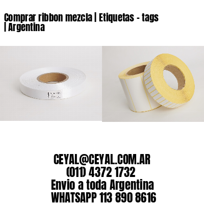 Comprar ribbon mezcla | Etiquetas - tags | Argentina