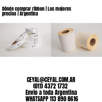 Dónde comprar ribbon | Los mejores precios | Argentina