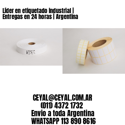 Líder en etiquetado industrial | Entregas en 24 horas | Argentina