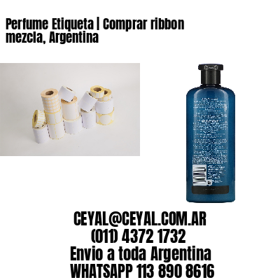 Perfume Etiqueta | Comprar ribbon mezcla, Argentina