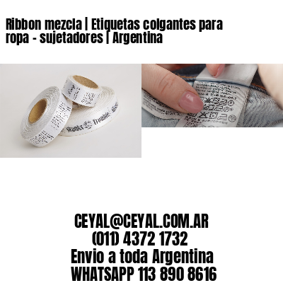Ribbon mezcla | Etiquetas colgantes para ropa – sujetadores | Argentina