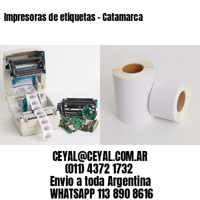 Impresoras de etiquetas - Catamarca