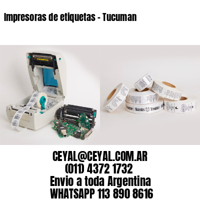 Impresoras de etiquetas – Tucuman