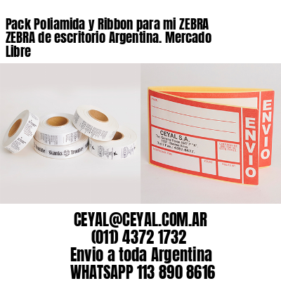 Pack Poliamida y Ribbon para mi ZEBRA ZEBRA de escritorio Argentina. Mercado Libre