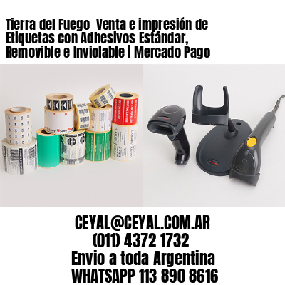 Tierra del Fuego  Venta e impresión de Etiquetas con Adhesivos Estándar, Removible e Inviolable | Mercado Pago