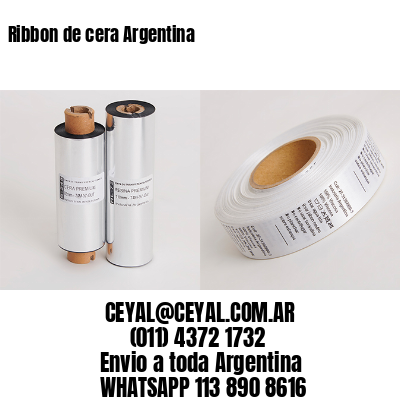 Ribbon de cera Argentina