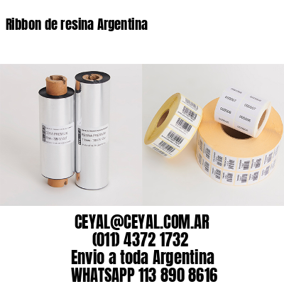 Ribbon de resina Argentina