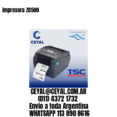 impresora ZD500