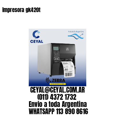 impresora gk420t