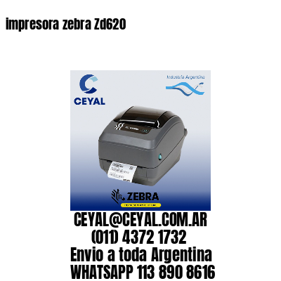 impresora zebra Zd620