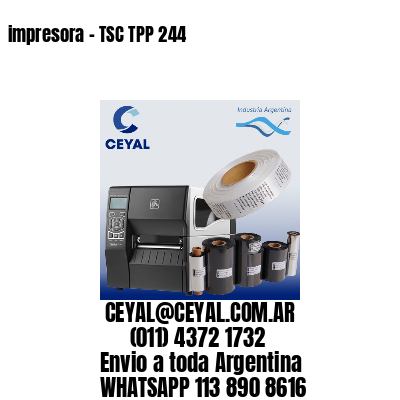 impresora – TSC TPP 244