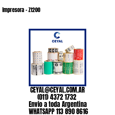 impresora – Zt200