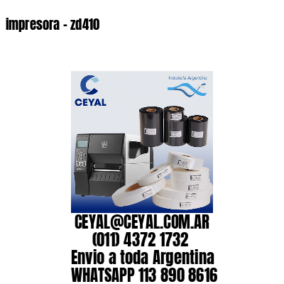 impresora – zd410