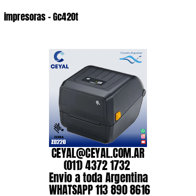 impresoras - Gc420t