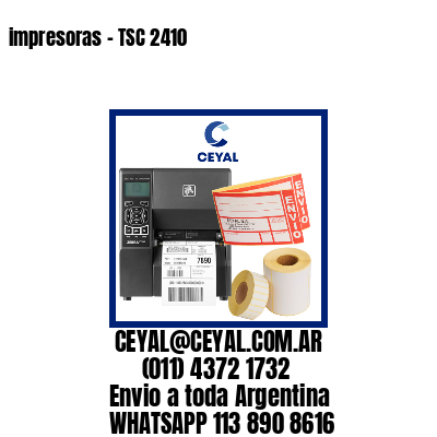 impresoras – TSC 2410