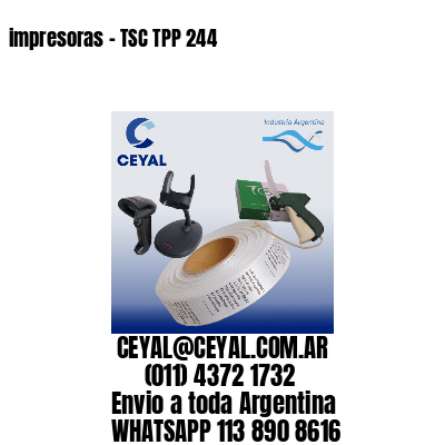 impresoras – TSC TPP 244