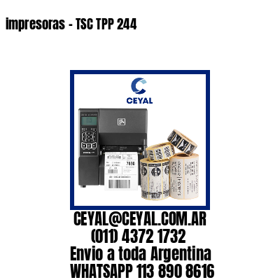 impresoras – TSC TPP 244