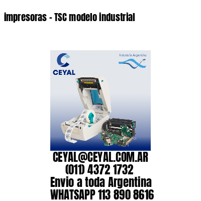 impresoras – TSC modelo industrial