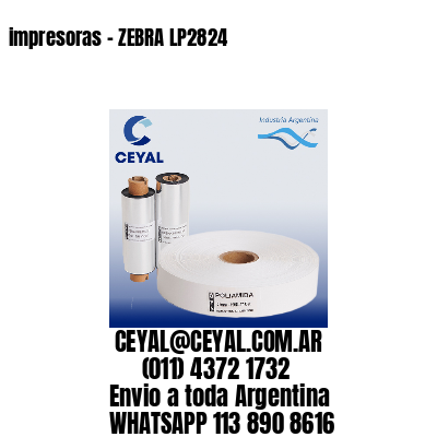 impresoras – ZEBRA LP2824