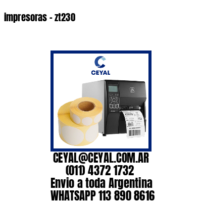 impresoras – zt230