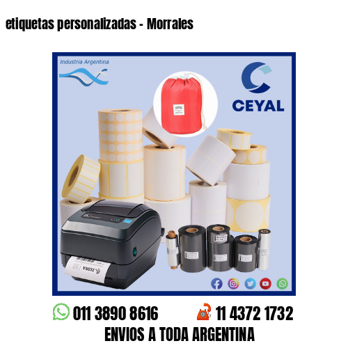 etiquetas personalizadas - Morrales