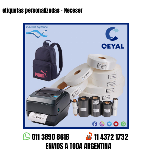 etiquetas personalizadas – Neceser