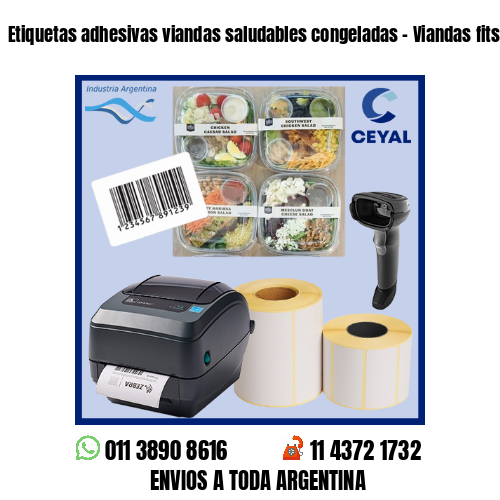 Etiquetas adhesivas viandas saludables congeladas – Viandas fits congeladas