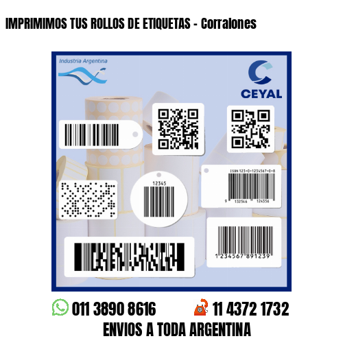 IMPRIMIMOS TUS ROLLOS DE ETIQUETAS - Corralones