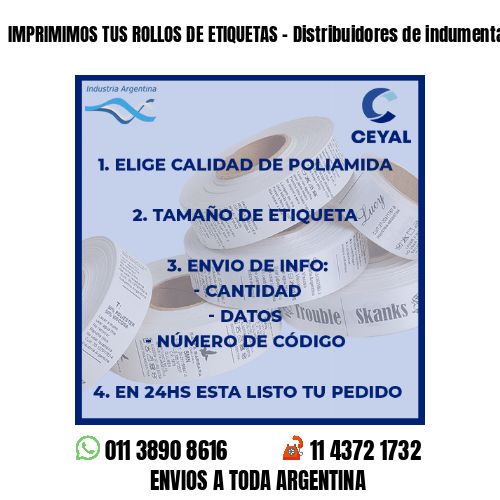 IMPRIMIMOS TUS ROLLOS DE ETIQUETAS – Distribuidores de indumentaria