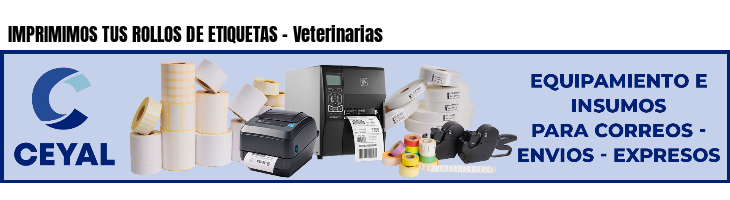 IMPRIMIMOS TUS ROLLOS DE ETIQUETAS - Veterinarias