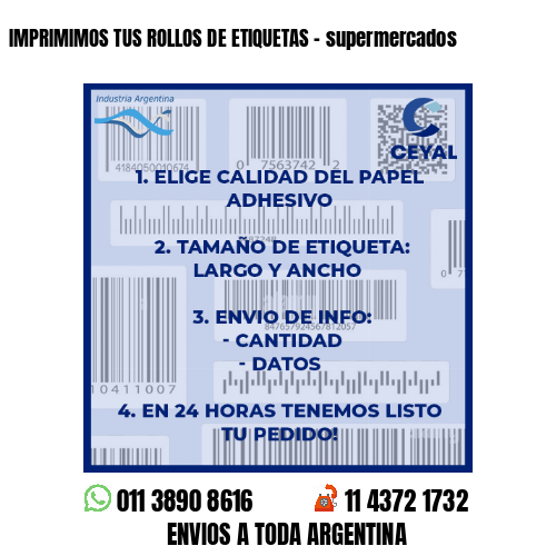 IMPRIMIMOS TUS ROLLOS DE ETIQUETAS – supermercados