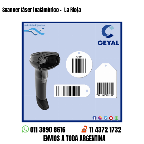 Scanner láser inalámbrico –  La Rioja