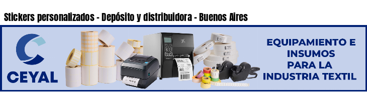 Stickers personalizados - Depósito y distribuidora - Buenos Aires