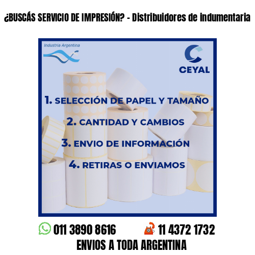 ¿BUSCÁS SERVICIO DE IMPRESIÓN? – Distribuidores de indumentaria