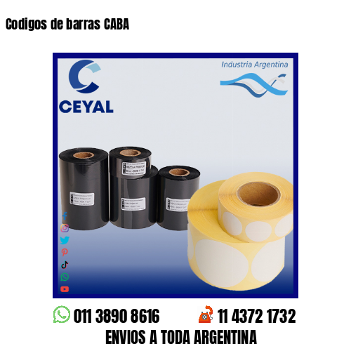 Codigos de barras CABA