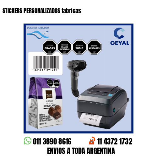 STICKERS PERSONALIZADOS fabricas